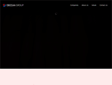 Tablet Screenshot of deccangroup.com